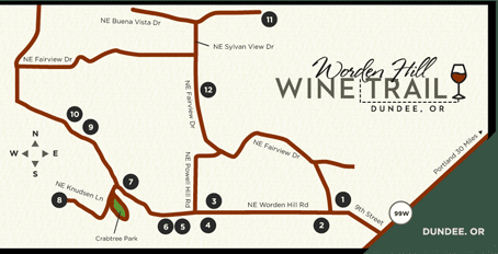 Wine Trail Map Thumbnail